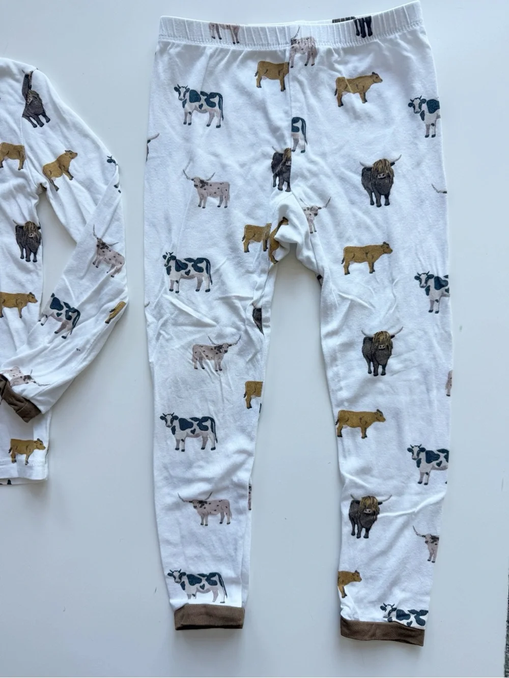 Kyte Baby Cow Print Bamboo Pajamas Size 4T